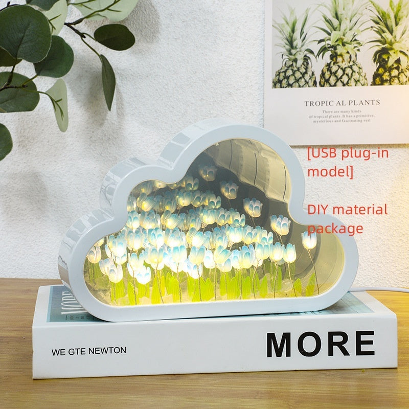 Tulip Night Lamp DIY Material Cloud Tulips Night Lamp