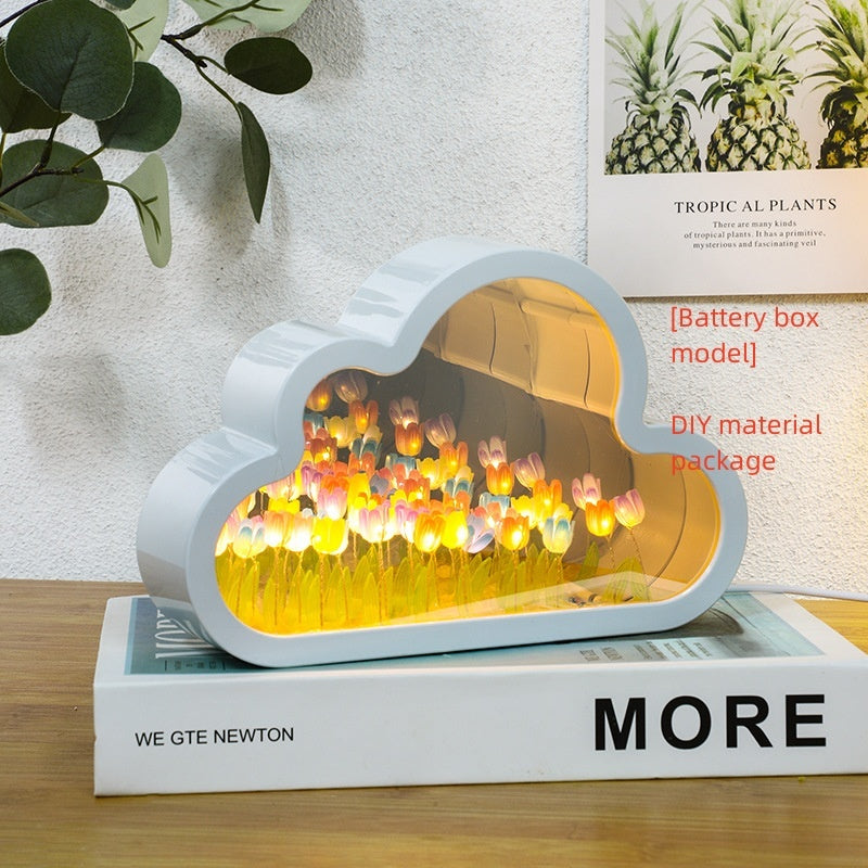 Tulip Night Lamp DIY Material Cloud Tulips Night Lamp