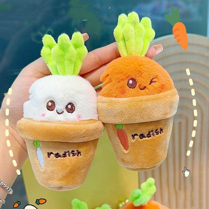 Plush Doll Keychain Pendant Cartoon