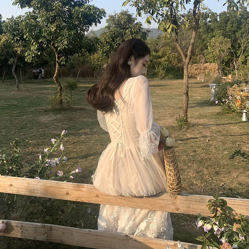 French White Fairy Skirt