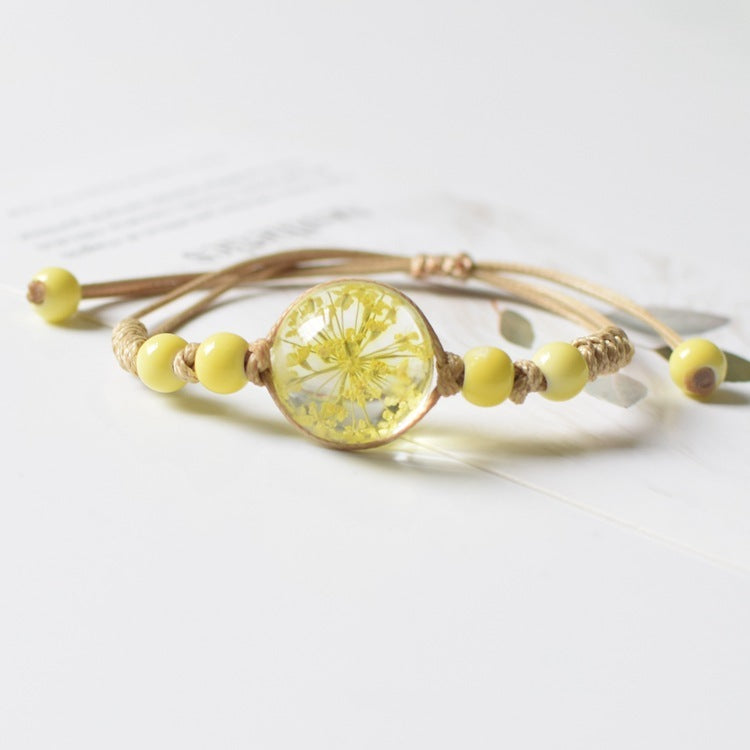 Dried Flower Bracelet