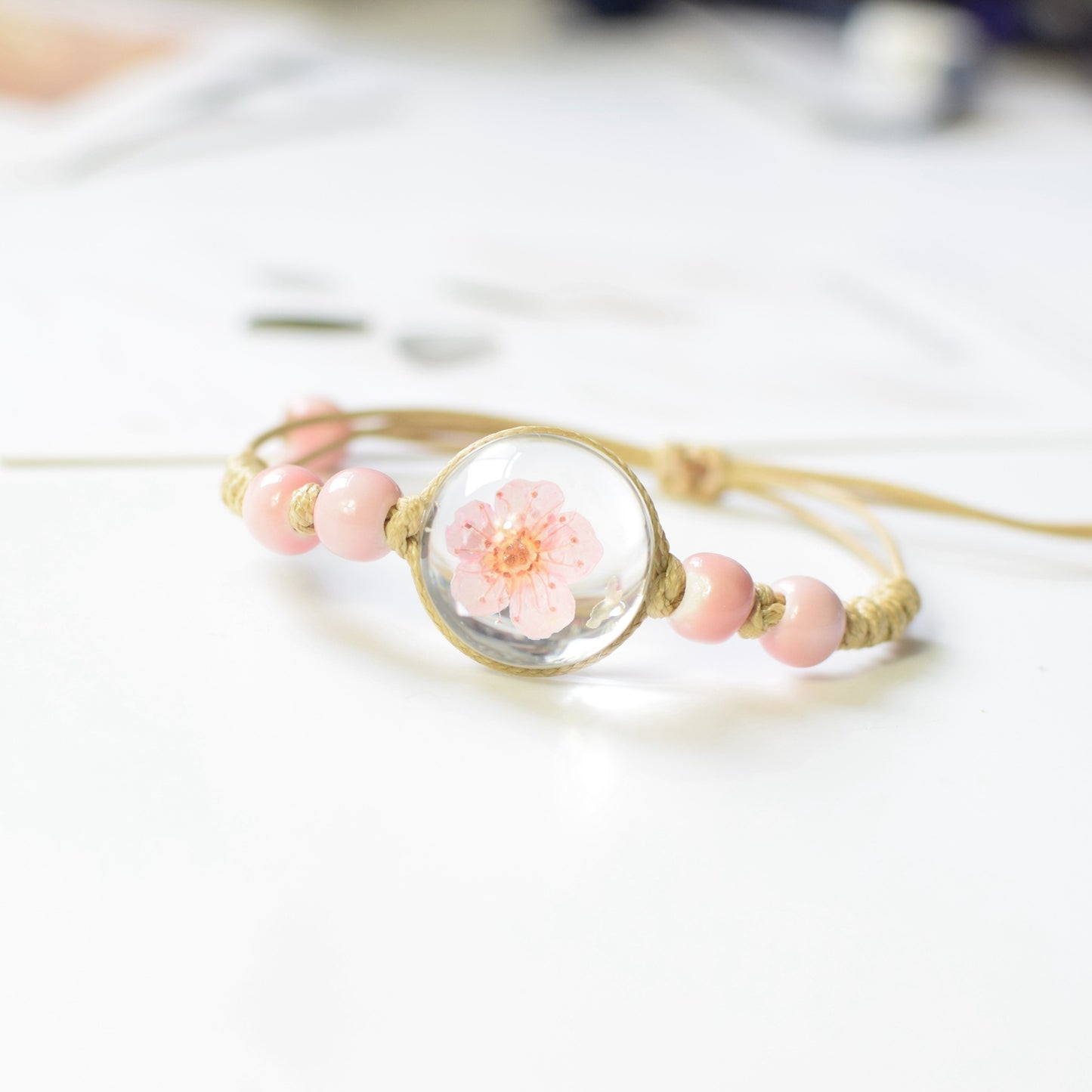 Dried Flower Bracelet