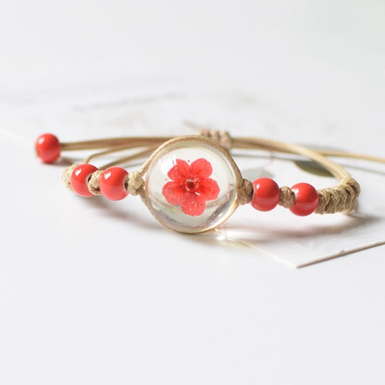 Dried Flower Bracelet