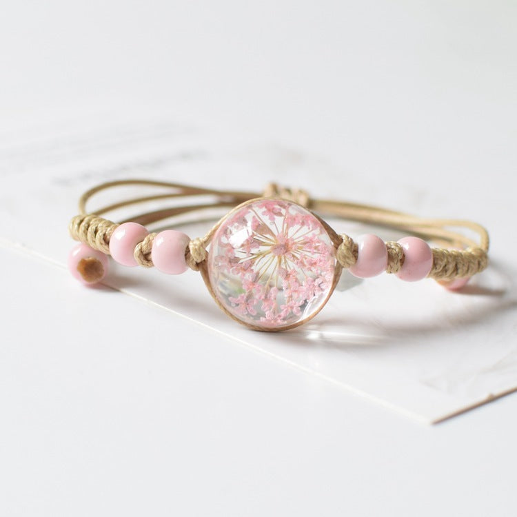 Dried Flower Bracelet