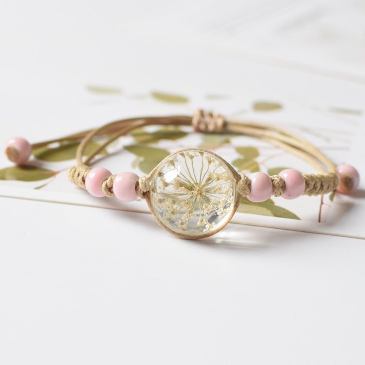 Dried Flower Bracelet
