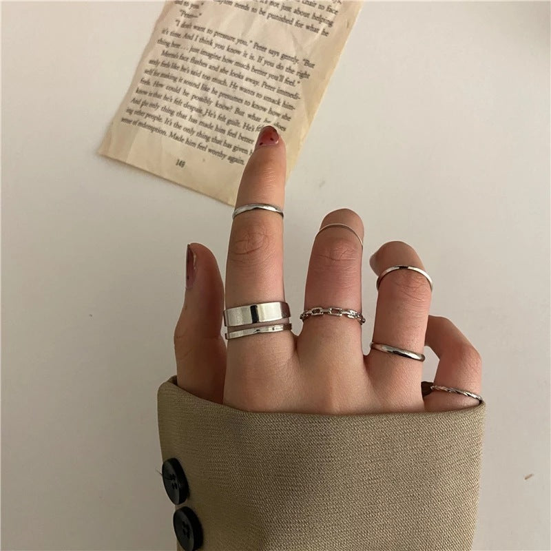 Web Celebrity Fashion Index Finger Ring