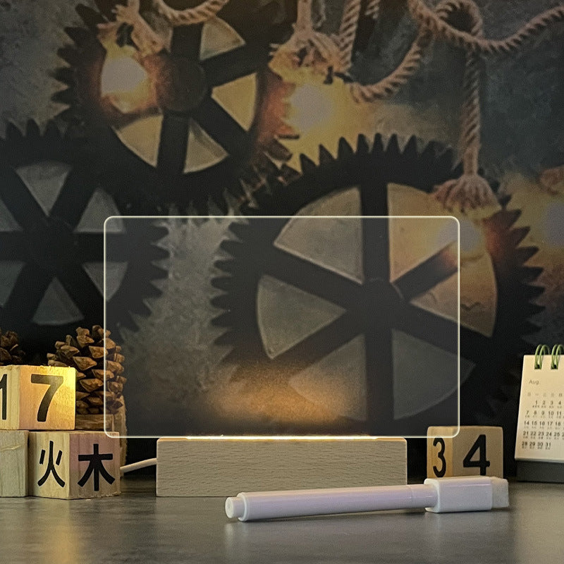 Creative Note Board Led Night Lamp