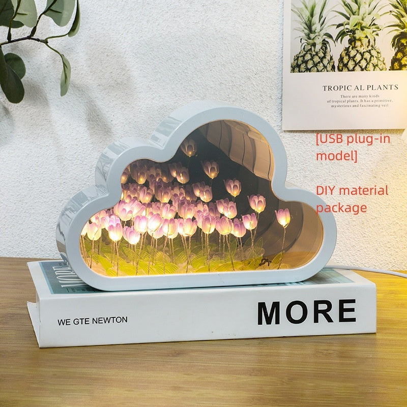 Tulip Night Lamp DIY Material Cloud Tulips Night Lamp