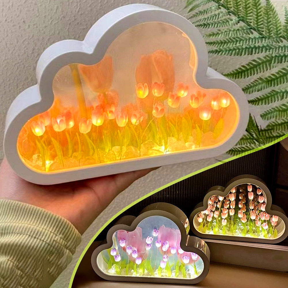 Tulip Night Lamp DIY Material Cloud Tulips Night Lamp