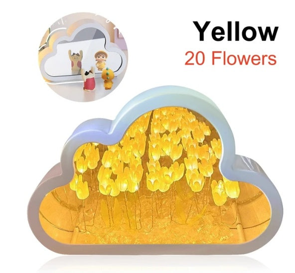 Tulip Night Lamp DIY Material Cloud Tulips Night Lamp