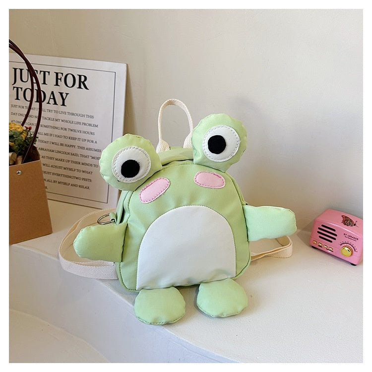 Cute Cartoon Frog Backpack