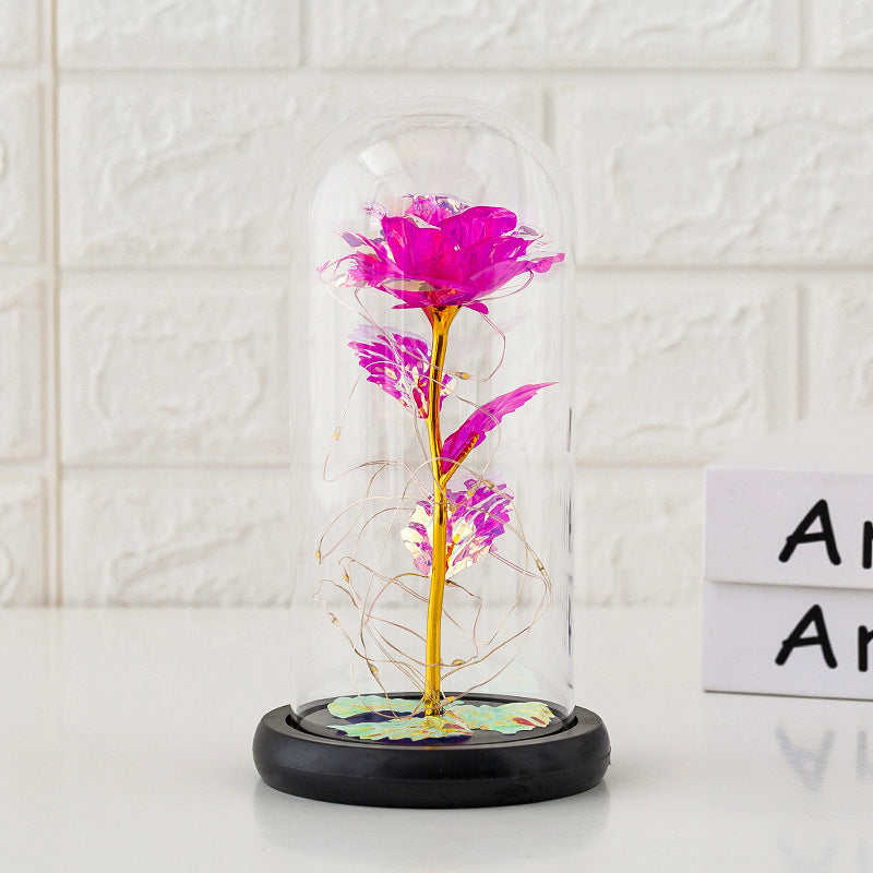 Preserved flower glass