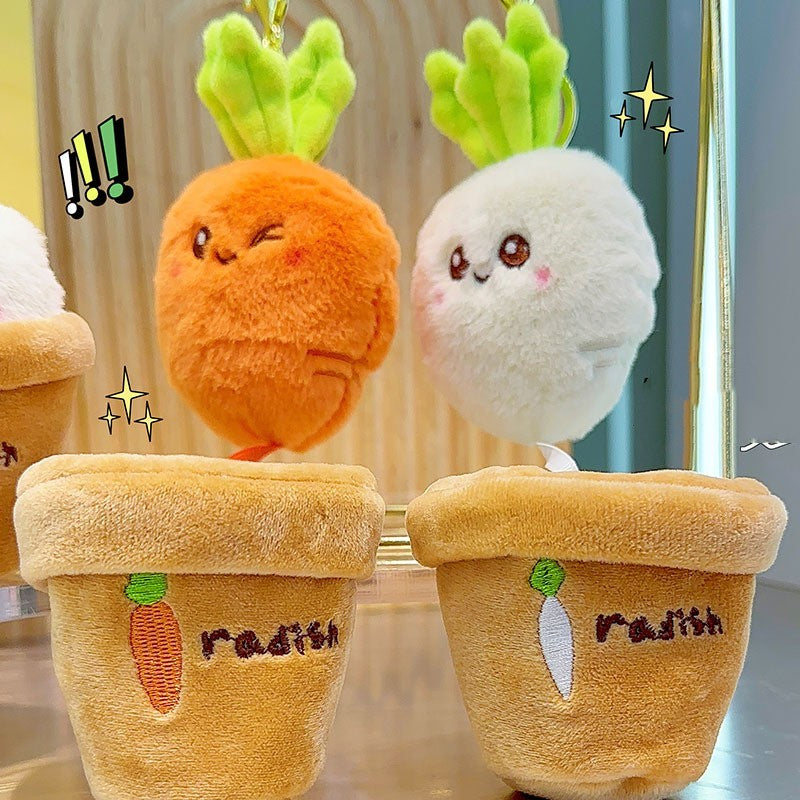 Plush Doll Keychain Pendant Cartoon