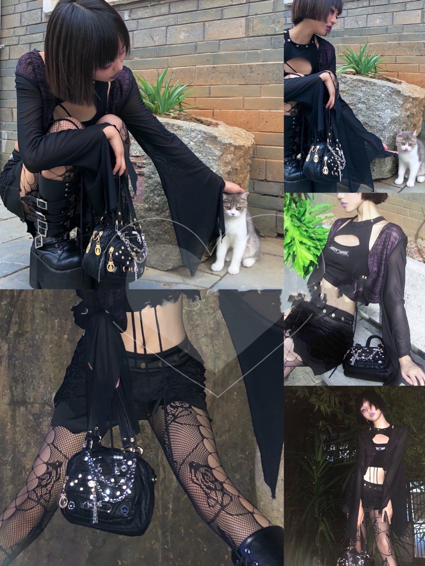 Soft Leather Y2k Spice Subculture Crossbody Bag