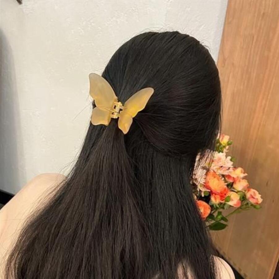 Korean Butterfly Claw Clip Headgear