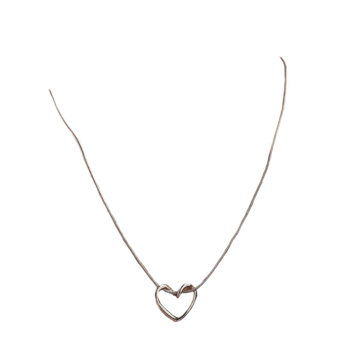 Hollow Heart Necklace For Women