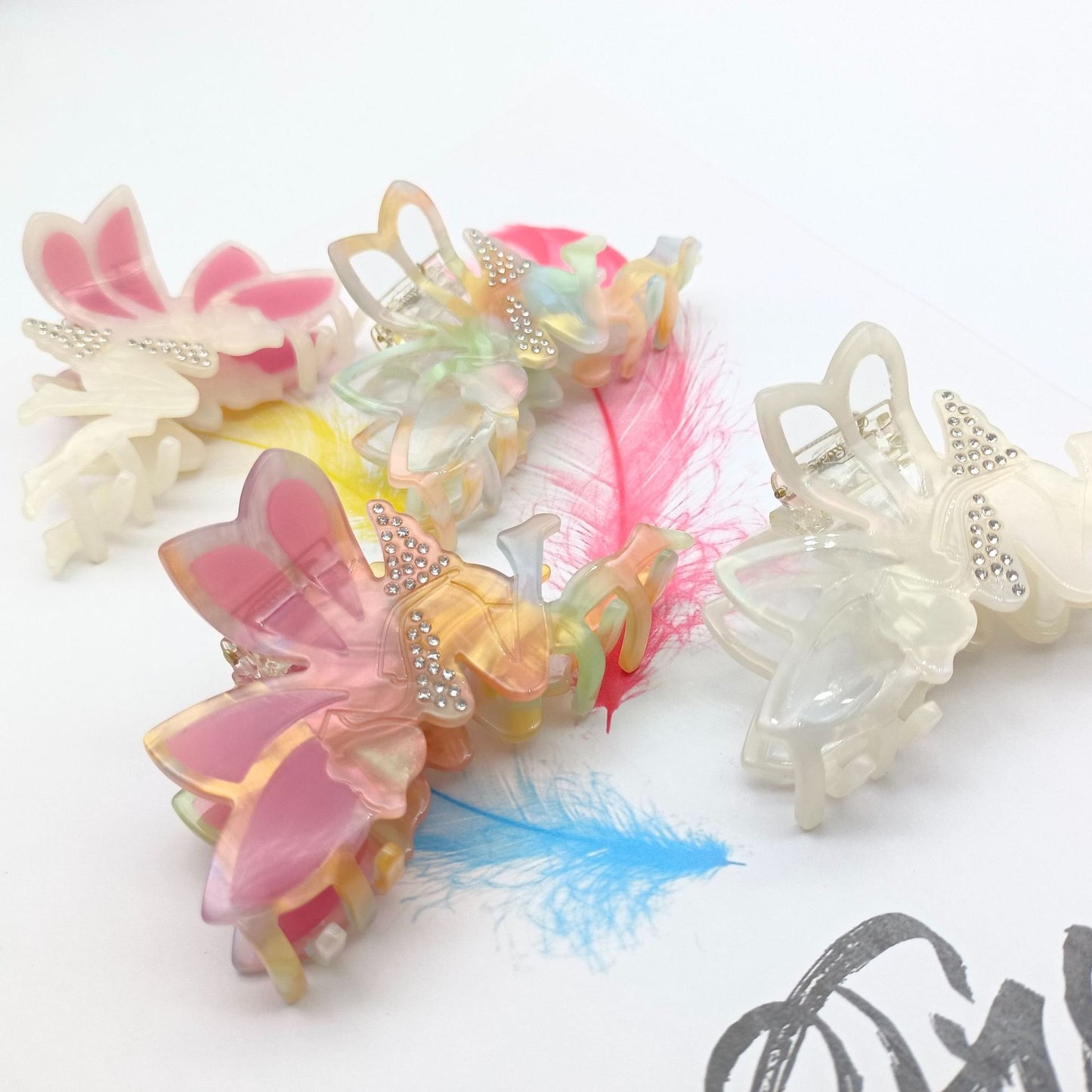 Butterfly Claw Clips