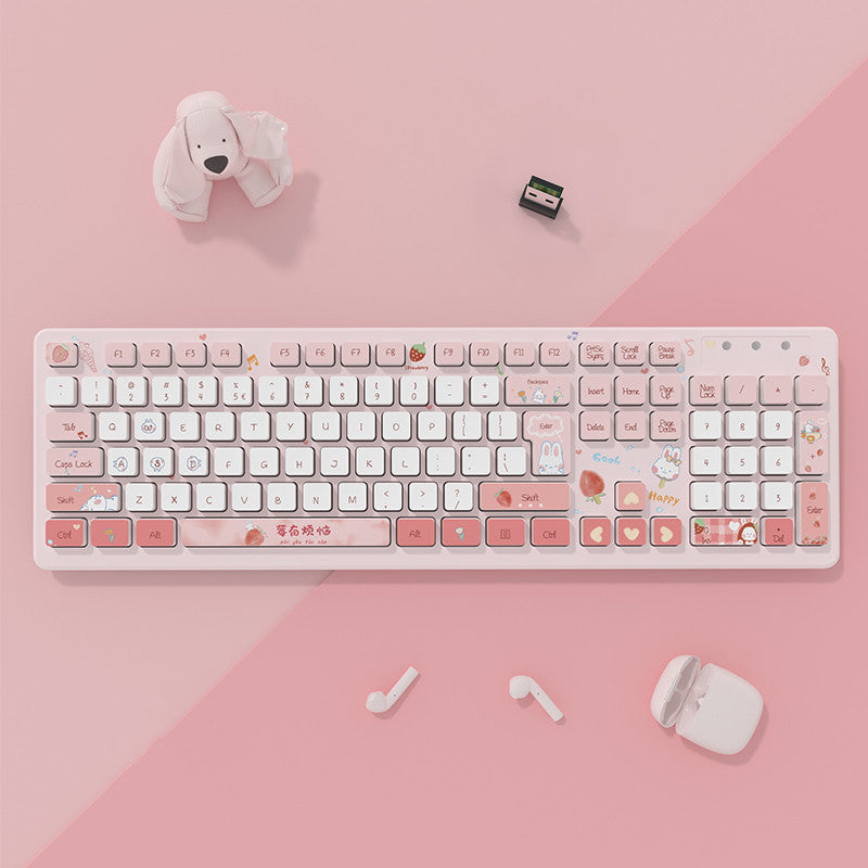 Cute Kawaii Office Keyboard