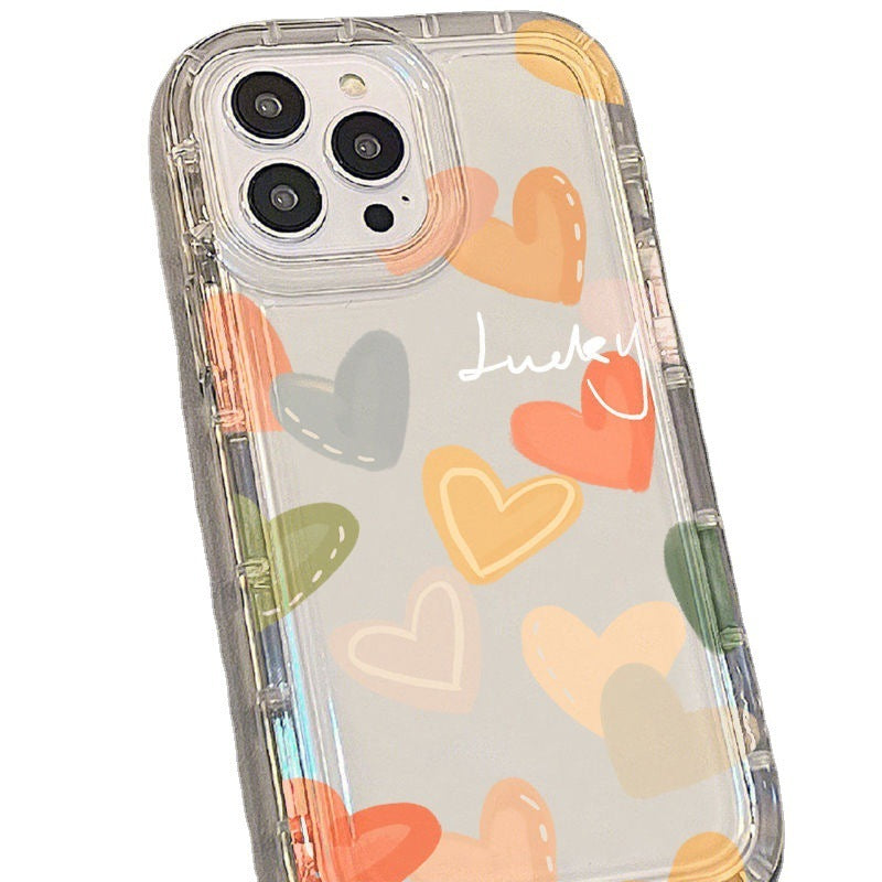 Couple Love Flower Space Phone Case