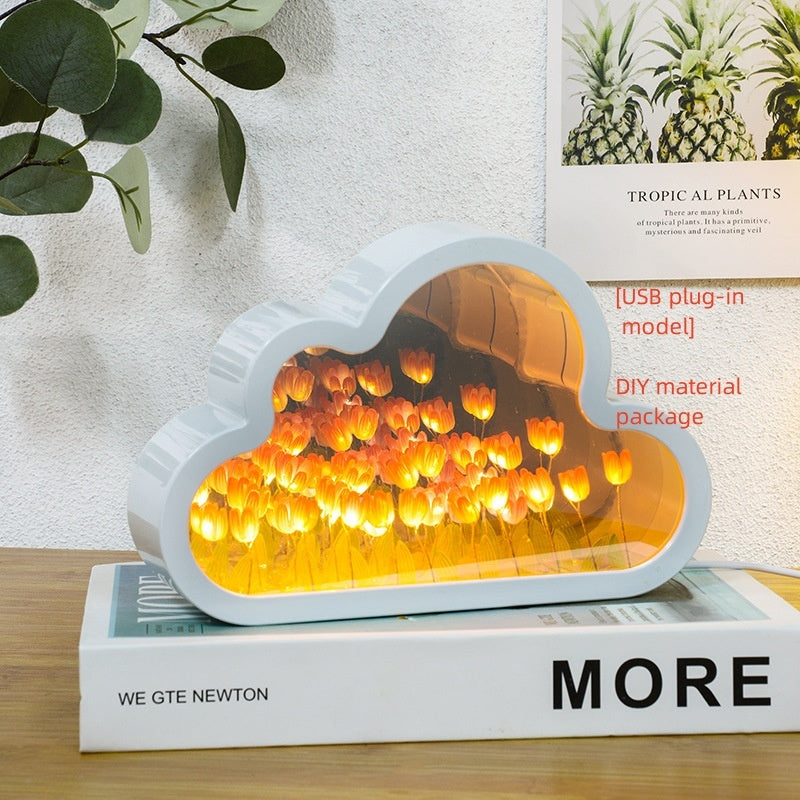 Tulip Night Lamp DIY Material Cloud Tulips Night Lamp