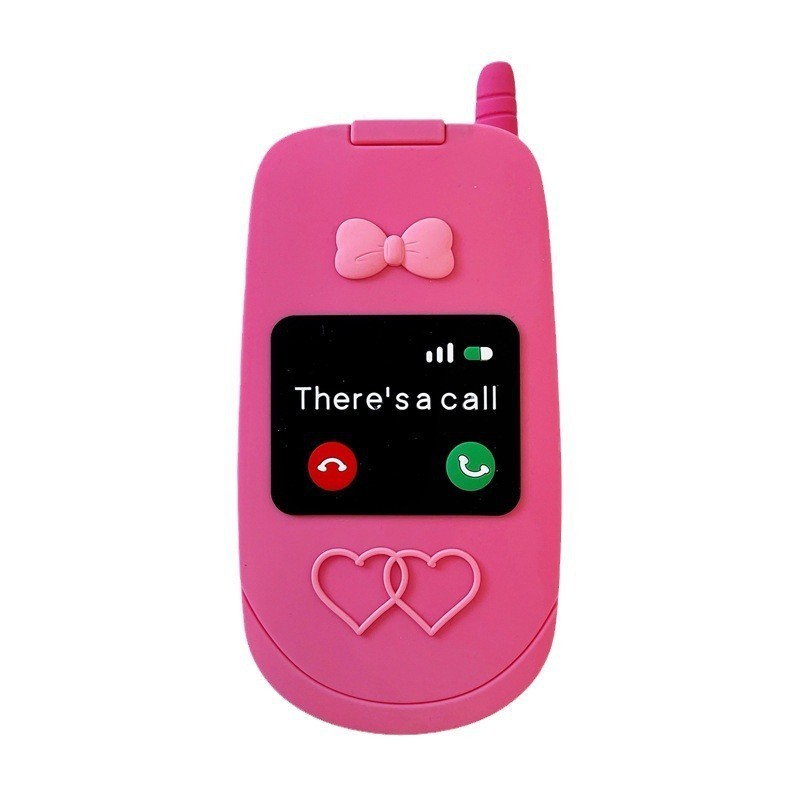 Flip Phone Shape Mirror iPhone Case