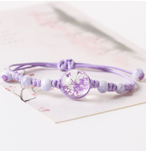 Dried Flower Bracelet