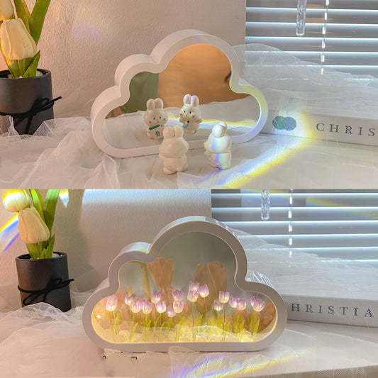 Tulip Night Lamp DIY Material Cloud Tulips Night Lamp