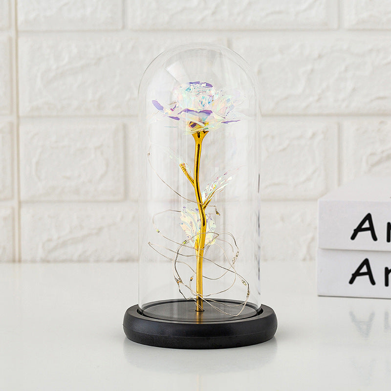 Preserved flower glass
