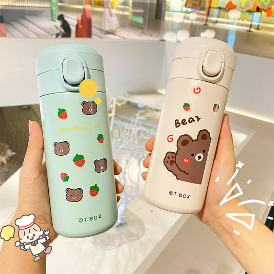 Cute strawberry bottle