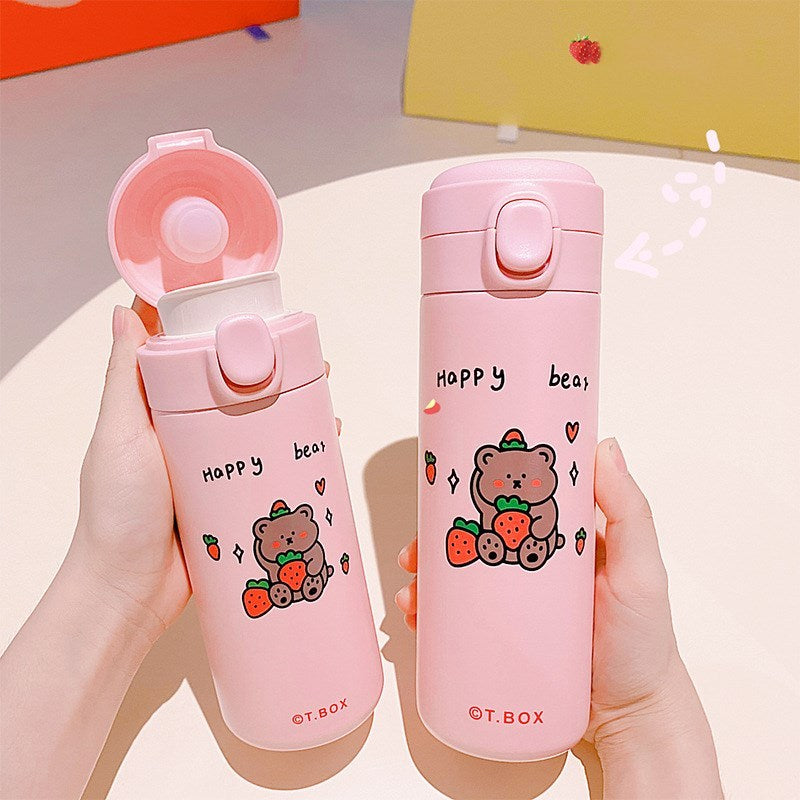 Cute strawberry bottle