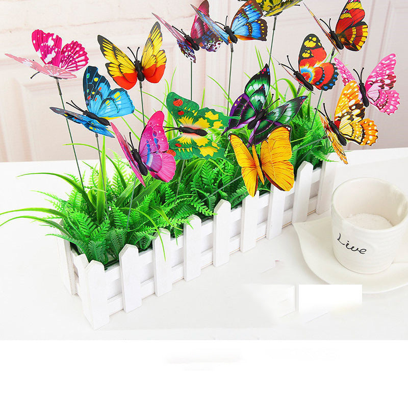 Simulation Stereo Garden Butterfly