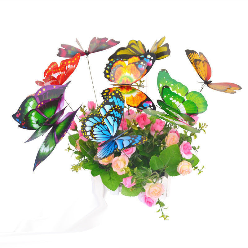 Simulation Stereo Garden Butterfly