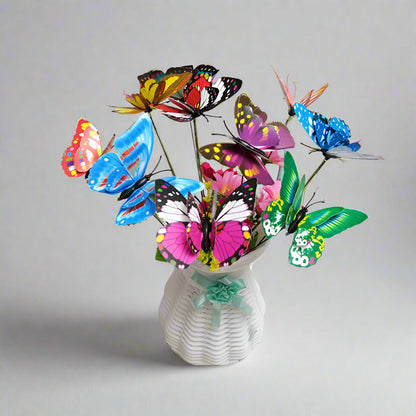 Simulation Stereo Garden Butterfly