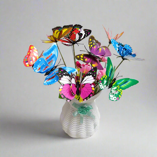 Simulation Stereo Garden Butterfly