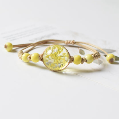 Dried Flower Bracelet