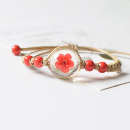 Dried Flower Bracelet
