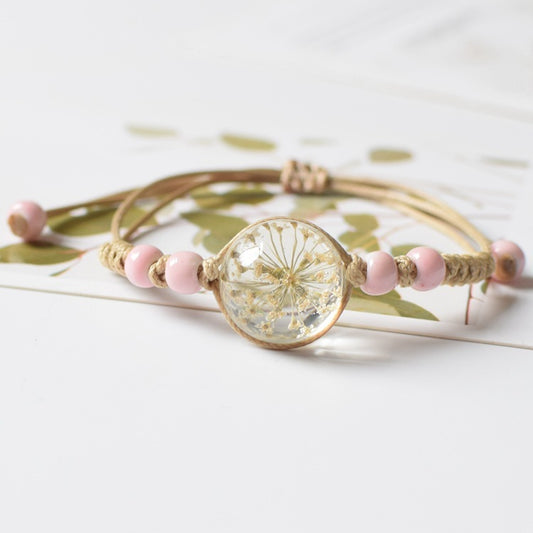 Dried Flower Bracelet