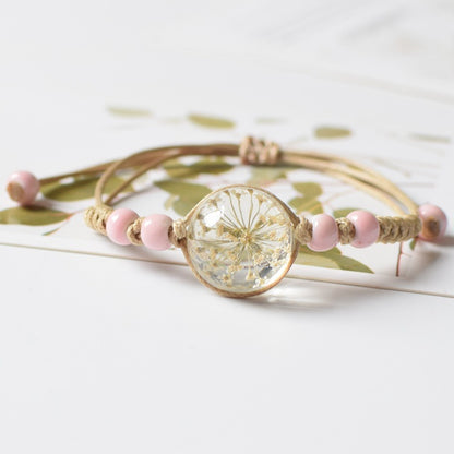 Dried Flower Bracelet
