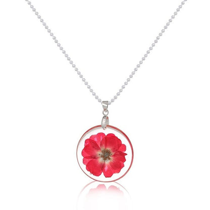 Bohemian Dried Flower Daisy Necklace