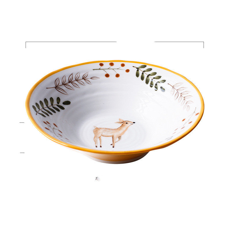Ceramic Cat Soup/Noodle Bowl