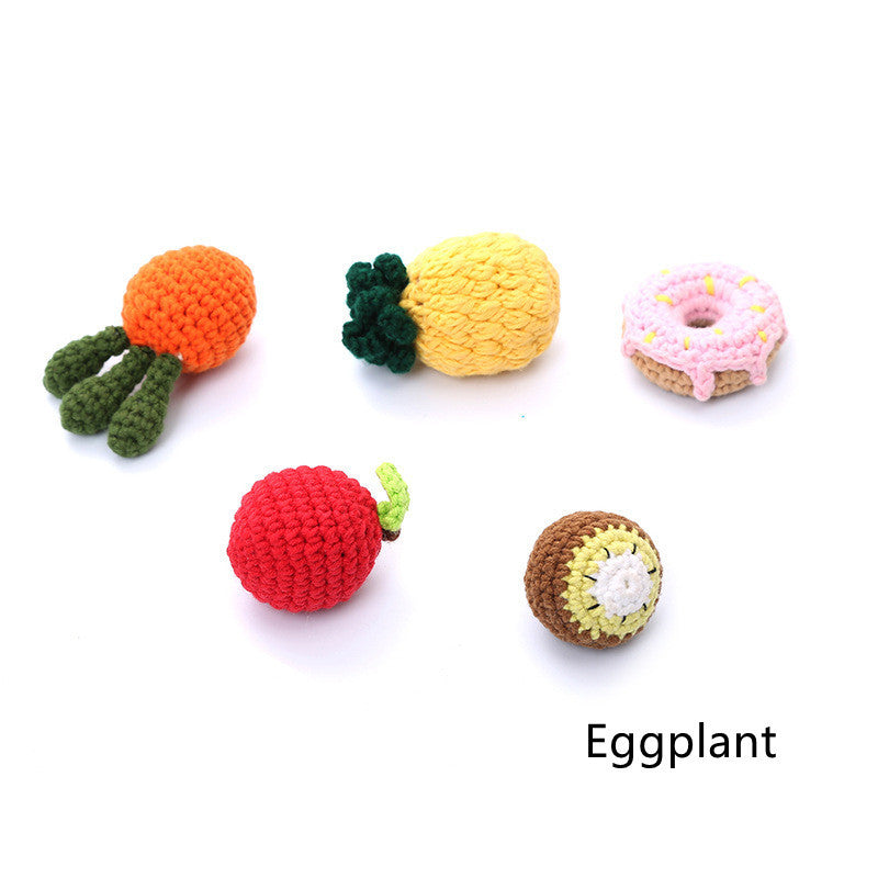 Cat House Fruit Built-in Mint Toy Set