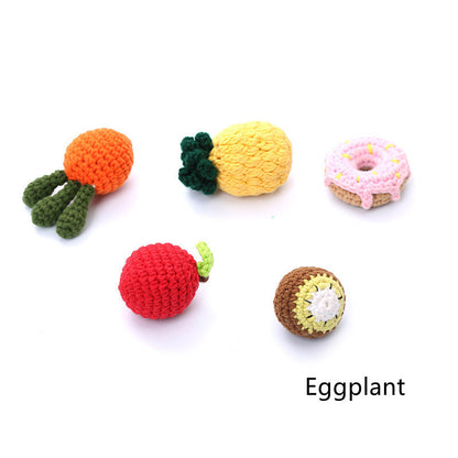 Cat House Fruit Built-in Mint Toy Set