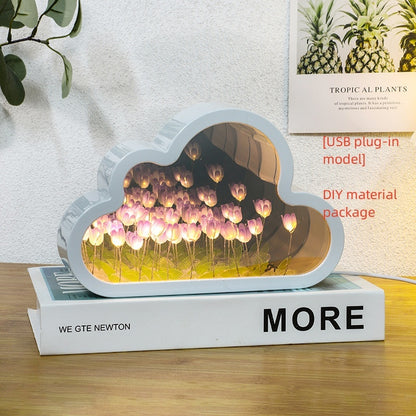 Tulip Night Lamp DIY Material Cloud Tulips Night Lamp