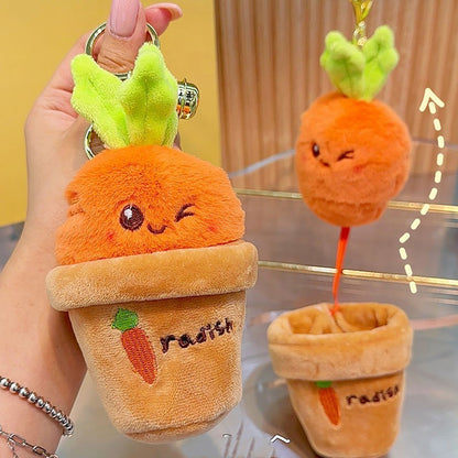 Plush Doll Keychain Pendant Cartoon