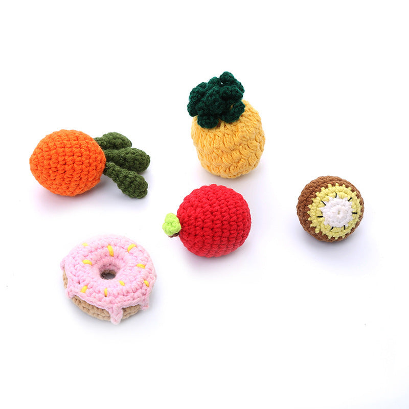 Cat House Fruit Built-in Mint Toy Set