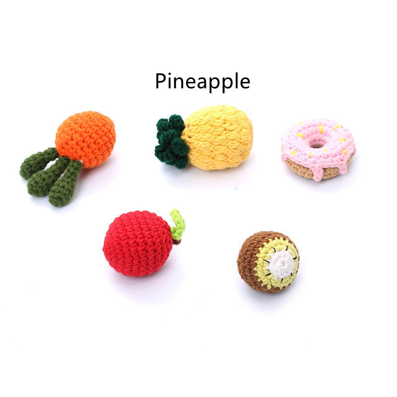 Cat House Fruit Built-in Mint Toy Set