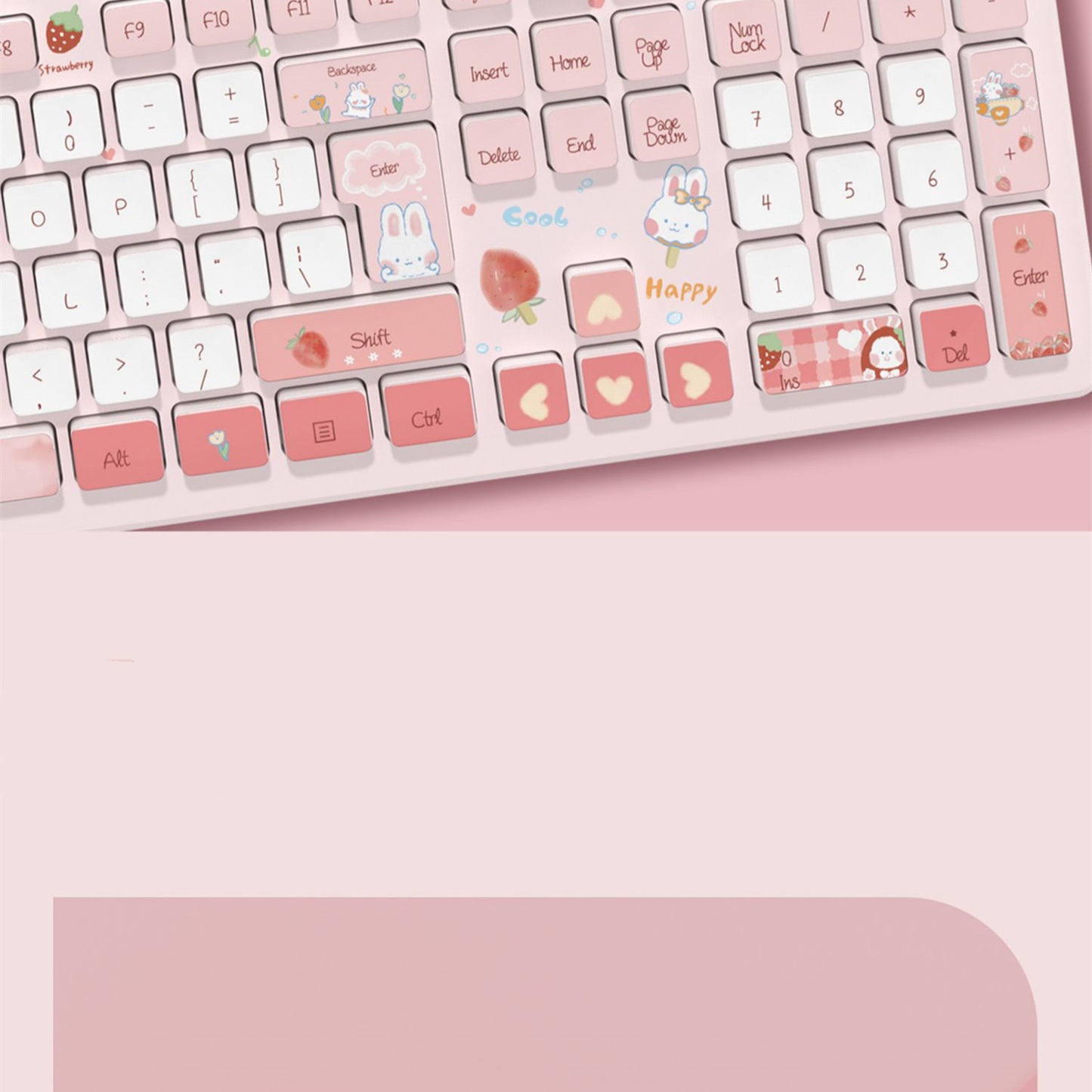 Cute Kawaii Office Keyboard