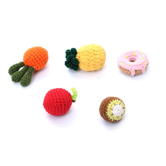 Cat House Fruit Built-in Mint Toy Set