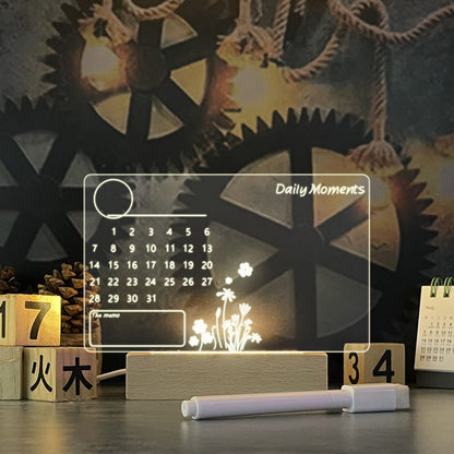 Creative Note Board Led Night Lamp