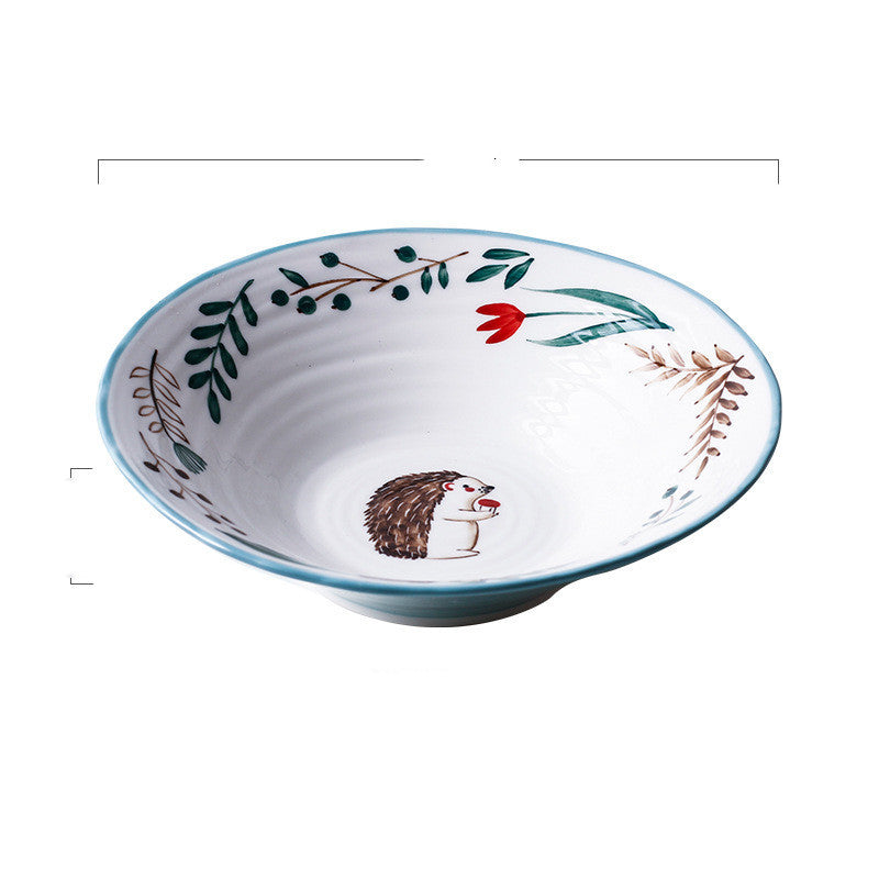 Ceramic Cat Soup/Noodle Bowl